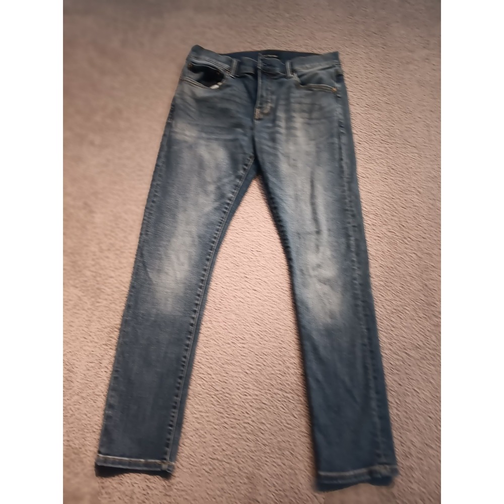 Lucky Brand Men's Skinny Jeans W31 L30 Blue Denim Medium Wash Stretch